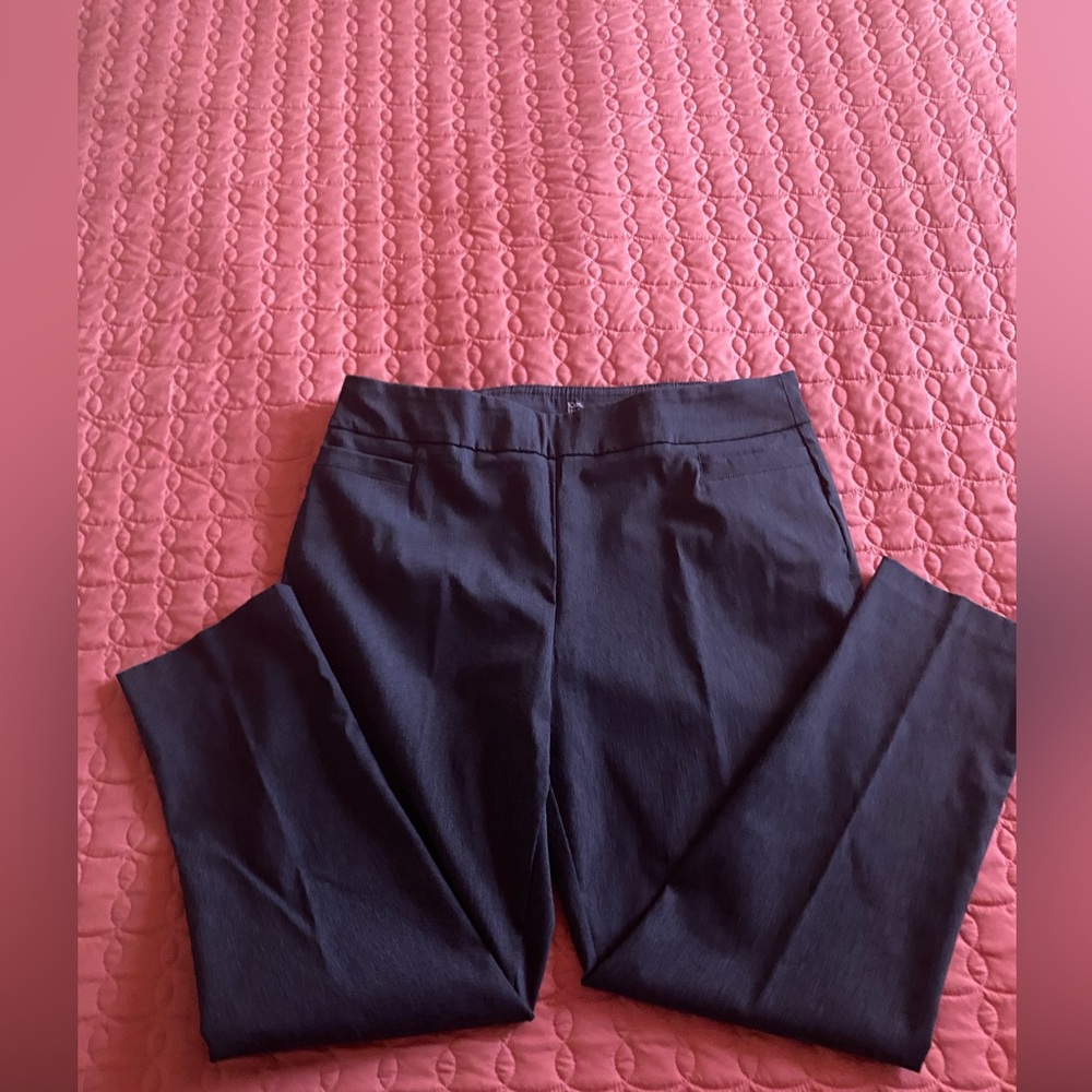 Kim Rogers Charcoal Gray Tummy Control Pants